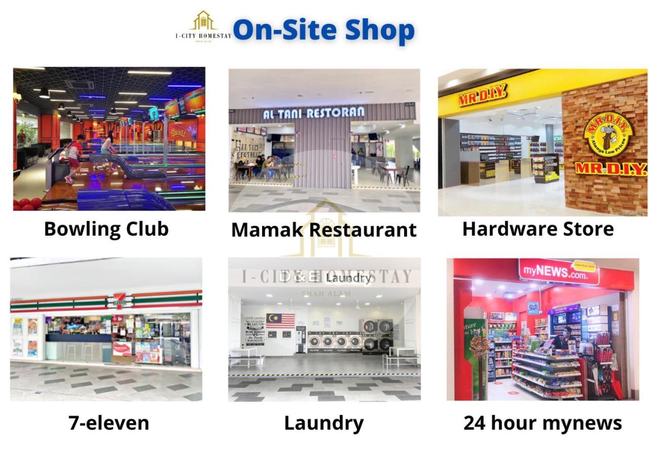 I-City Homestay - Shah Alam, Hospital Shah Alam, Uitm, Central Mall Sogo, Seksyen 7 מראה חיצוני תמונה