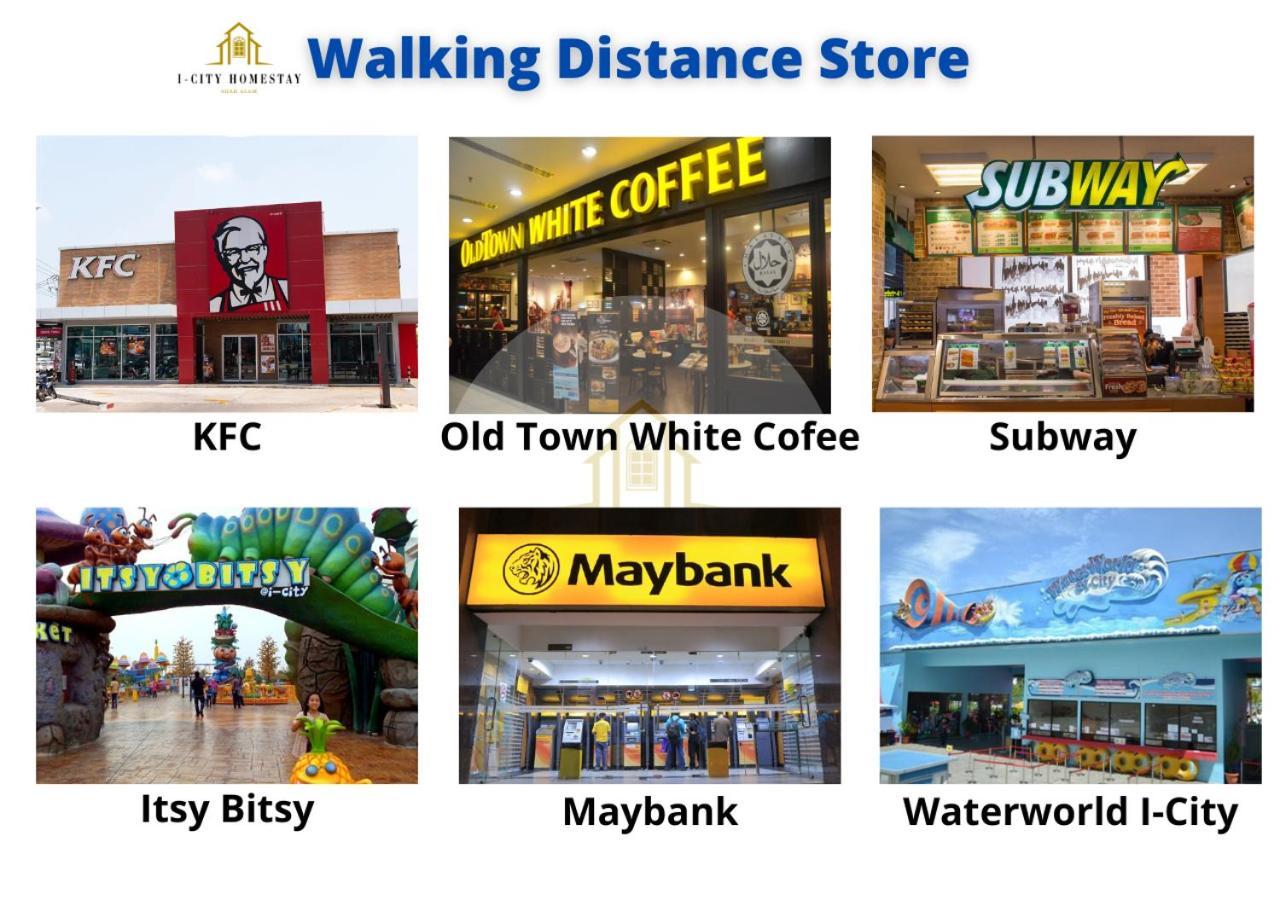 I-City Homestay - Shah Alam, Hospital Shah Alam, Uitm, Central Mall Sogo, Seksyen 7 מראה חיצוני תמונה